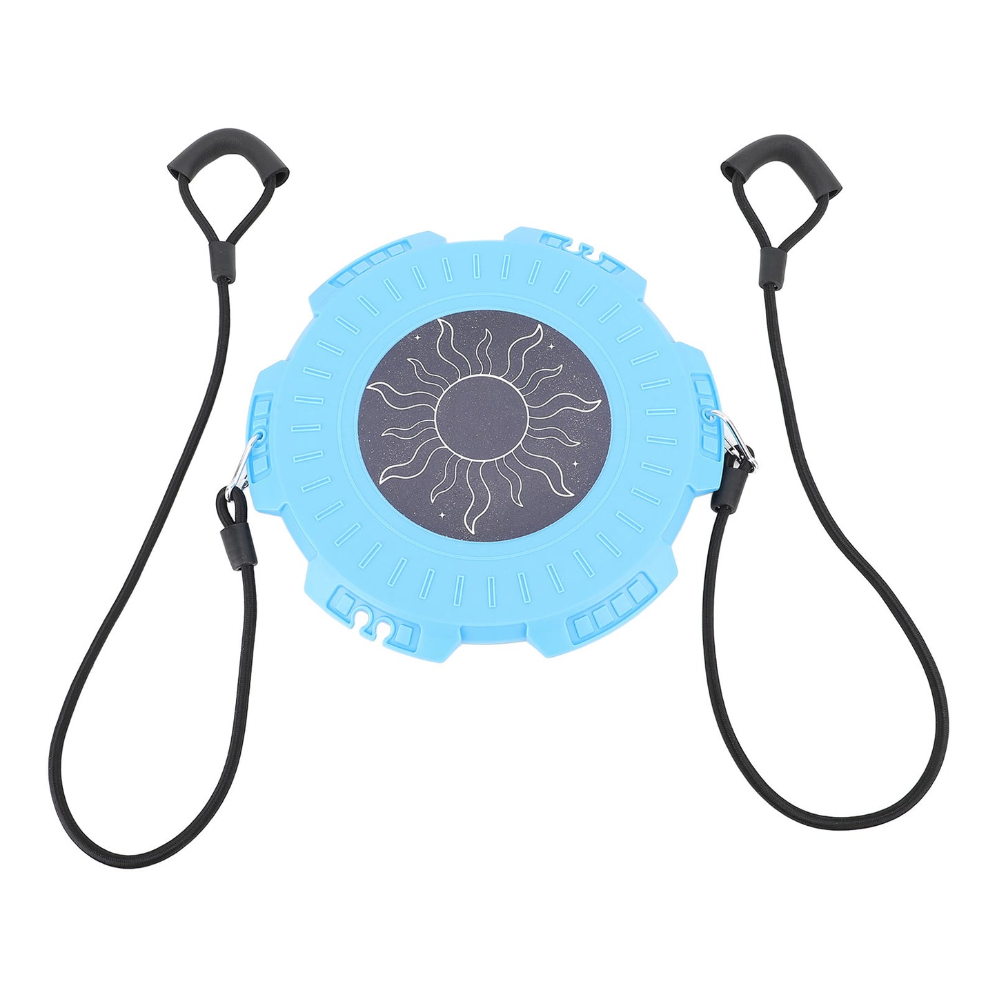 Ab Twist Waist Disc Board PP Anti Slip Balance Trainer Body Twisting Disc with Handles for Slimming Waist Arms Hips and Thighs Blue