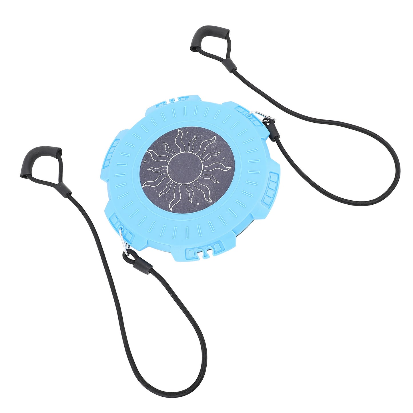 Ab Twist Waist Disc Board PP Anti Slip Balance Trainer Body Twisting Disc with Handles for Slimming Waist Arms Hips and Thighs Blue