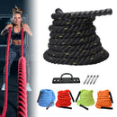 Battle Rope Tensile Resistant Flexible Heavy Duty Battle Exercise Training Rope for Fitness